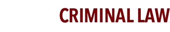CRIMINAL LAW